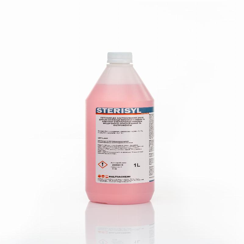 Дезінфекційний засіб «СТЕРИСИЛ» флакон 1000мл.